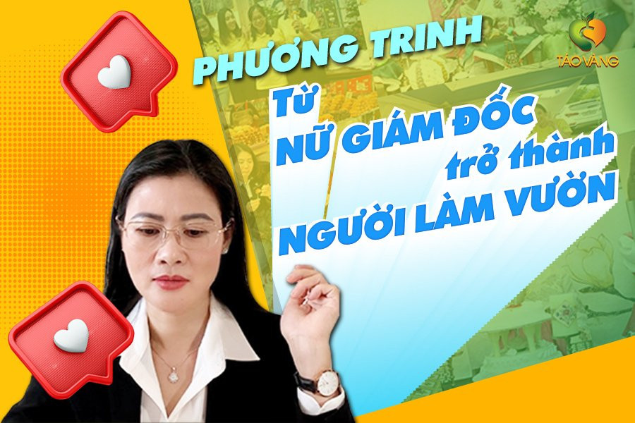 Phương Trinh nữ doanh nhân thành đạt trở thành người làm vườn