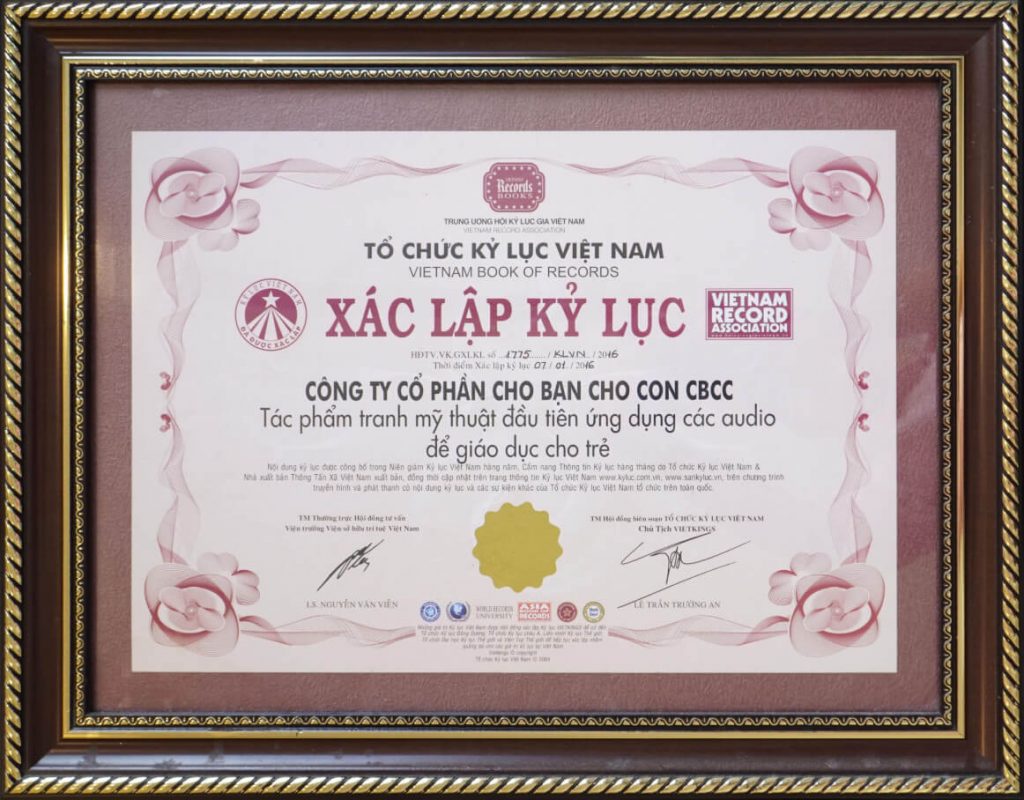Kỷ Lục Việt Nam - CNCC tranh audio đạt kỷ lục