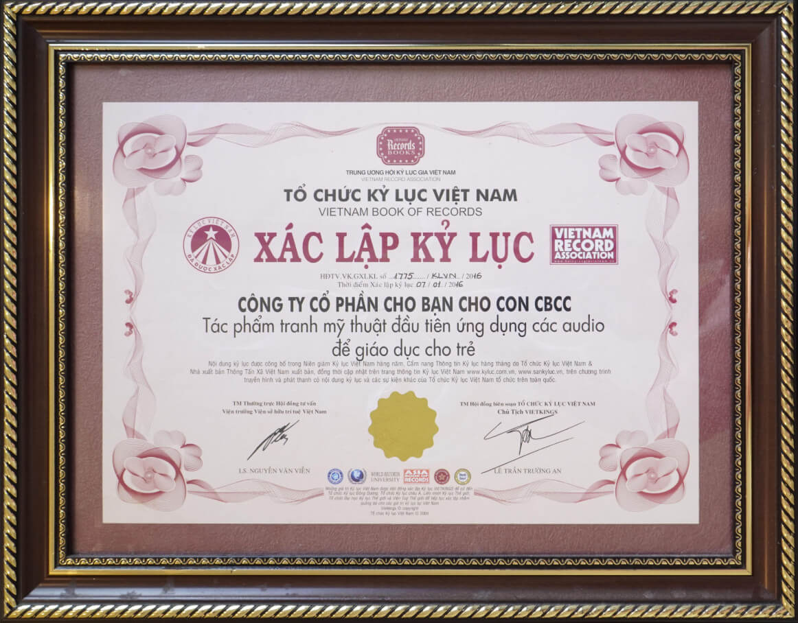 Kỷ Lục Việt Nam - CNCC tranh audio đạt kỷ lục