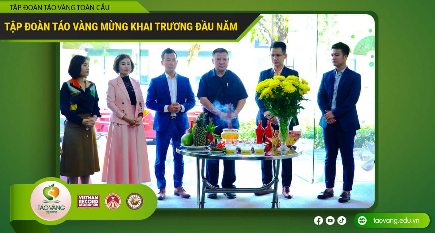 Tập Đoàn Táo Vàng Mừng Khai Trương Đầu Xuân